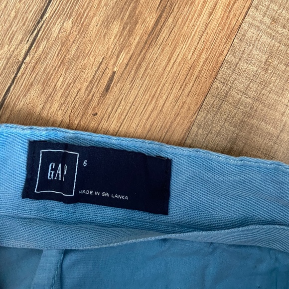 GAP blue chino pants size 6 EUC - Picture 3 of 8